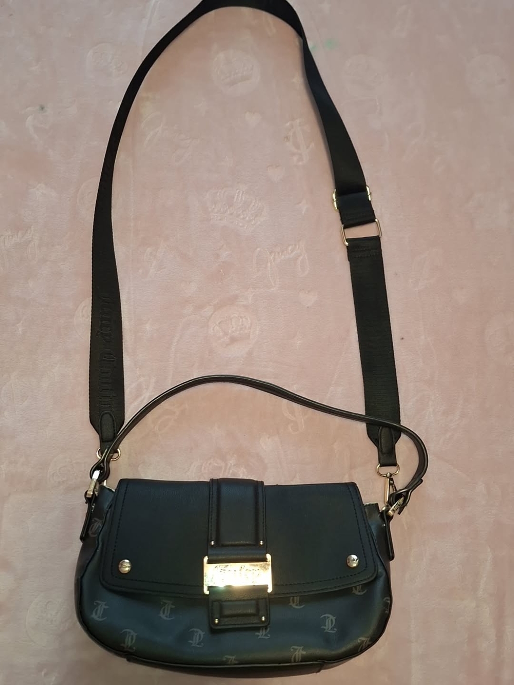 Juicy Black Women’s Crossbody Shoulder Bag